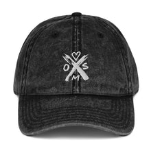 Load image into Gallery viewer, X Heart - Denim Dad Cap (White Logo)